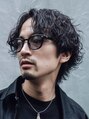 フィフスパーク(fifth PARK) 強めのカールでオシャレなセンターパートスタイルに*