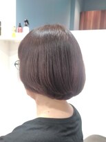 ヘアー グリーン(hair green) 30代40代50代/ミニボブ/後ろ下がりボブ/インナーカラー