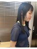 【人気No.３】カット+kanahオリジナル髪質改善ストレート￥14000