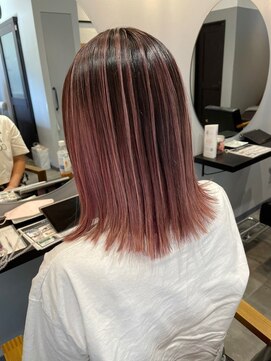 ヘアー ラニッシュ 流山セントラルパーク店(hair Lanish) バレイヤージュ/ハイライト　20代／30代