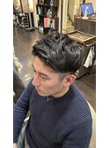 メンズアップバングショート HOMMEHAIR2nd江ヶ崎