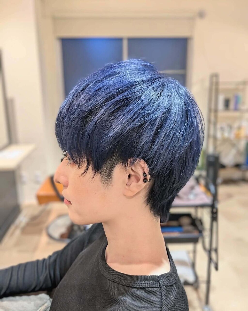 2026年冬】ネイビー ショートの髪型・ヘアアレンジ｜人気順