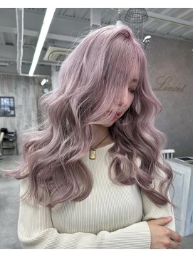 リノート バイ エゴル 太田川(Linoet by ENGOL) 【LINOET太田川】中川来紀 春先取りピンクラベンダーカラー！！