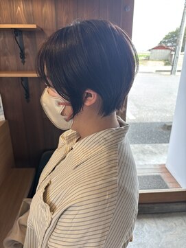 クラン バイ ナチュラル(clan by Natural) ショートボブカット/オリーブグレージュ/髪質改善