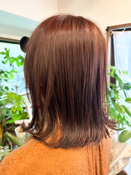 ハディーカヘアー(Hadeeca hair) 【hadeeca hair】ピンクベージュ×インナーカラー