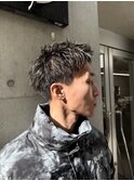 スパイキーショートピンパーマ