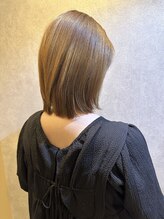 エメ 大宮(Aime) 髪質改善白髪ぼかし白髪染めボブ40代50代　Aime大宮