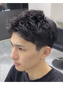アップバングショート/スパイキーショート/メンズショート