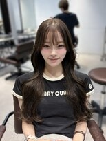 シェノン 梅田(CHAINON)&nbsp;暗めカラー/透明感カラー/くびれヘア