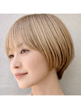 ヘアーメイク トレコローリ(hair make trecolori) 【trecolori 津田沼】マッシュショート FRONT