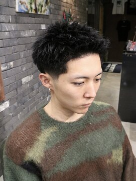 スリーセント 栄(3/cent) テーパーフェード/スパイキーショート/ルーズショート/フェード