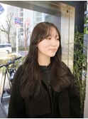 透明感たっぷりグレージュ