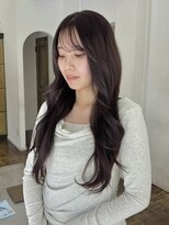 ヘアーアイスカルテット(HAIR ICI QUARTET)&nbsp;20代30代透明感ロング◎ブリーチなしショコラベージュ