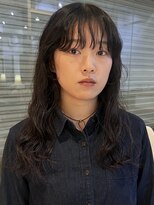 シベルバレー 横浜(sibell)&nbsp;アンニュイロングパーマミディアムパーマヘアレイヤーパーマ