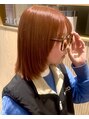 アーカイブ(archive) 1ブリーチで春カラー^_^オレンジベージュ♪