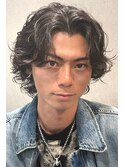 平野紫耀風グランジパーマ×ニュアンスサーフ×サーフカール