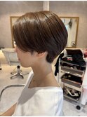 #ショート#ハンサムショート#マッシュ#マッシュショート