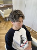 緩め波巻きスパイラルパーマ