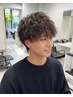 メンズカット+メンズパーマ+ハイライト ￥26400[メンズマッシュ/茂原駅]