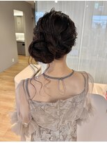 ケファ(Kepa)&nbsp;サイドお団子/名古屋ヘアセット