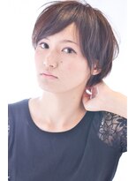 スノッブリコ(snob rico)&nbsp;[snob rico] ツヤ感ショート×オリーブミントカラー