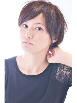 スノッブリコ(snob rico) [snob rico] ツヤ感ショート×オリーブミントカラー