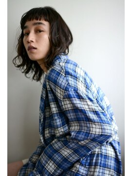 グリーン 渋谷(green) オン眉×ダークグレージュ