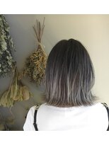 クラン(clan)&nbsp;clan<切りっぱなし外ハネボブ×ブルージュアッシュ>