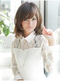 《AFLOAT裕二朗》大人女性,ミセス世代に支持◎髪型ミディアム160