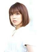 シルキーボブストレート
