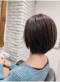 丸みショートボブ【錦糸町 徒歩1分】