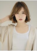 Aバング/美フォルムショート/大人ボブ/シアー【新宿/西新宿】
