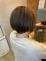シロトータルデザイン(shiro total design) グラボブ×細めハイライト