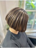 30代40代50代大人可愛いグレイヘアこなれヘアこなれハイトーン
