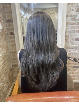 シャル 相模大野(shalu) 【村上】ハイライト×カーキグレージュ≪shalu相模大野≫