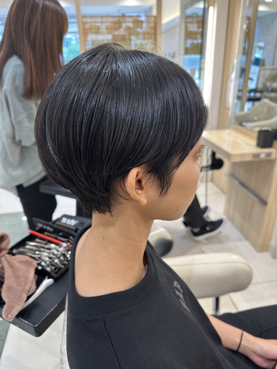 ショートボブ丸みショート：L182552548｜アッシュ 成瀬店(Ash)の