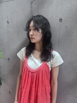 ジェノ(JENO by apish) ゆるめの波巻きパーマ！前髪パーマ！