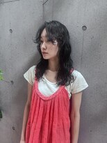 ジェノ(JENO by apish) ゆるめの波巻きパーマ!前髪パーマ!