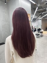 ヘアサロン ドット トウキョウ カラー 町田店(hair salon dot. tokyo color) マチルダボブ/ピンクベージュ/インナーグレージュ/ウルフ/前髪