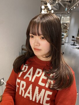 ウノプリール 茶屋町店(unopulir) ☆ロングレイヤーカット小顔レイヤーリフトレイヤー