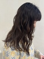 セブンベルベット(7 Velvet)&nbsp;パーマ風　ナチュラブラウンカラー// 横松ゆかり】