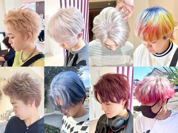 リンダ(Linda)の写真/ハイトーン・ブリーチ特化サロン◇ワンランク上のデザインを楽しむならLindaへ!遊び心をプラスした提案が◎