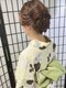 カフネ(CAFUNE)の写真/着崩れしにくく、苦しくない着付けが好評◎ヘアセットも含めトータルでお任せください☆ご予約はお電話で♪