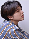 ショートパーマショートカット前髪あり前髪なし20代30代40代
