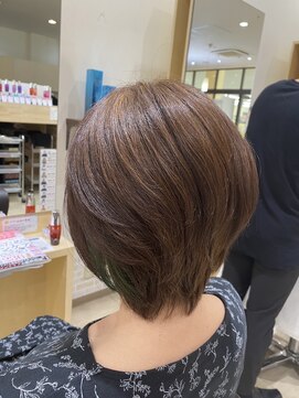 デザイニングヘアードゥ(designing hair Deux) ショートボブ【シルクカラー/トステア/ナチュラルカラー】