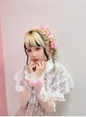 サイドポニーアレンジ