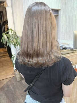 アクトゥス(AEQUITAS) ダブルケアブリーチ×ミルクティーアッシュ