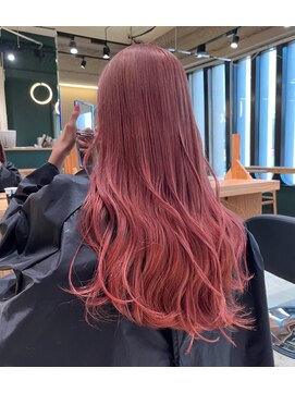 エイト 難波店(EIGHT namba) 暖色　ブリーチ　【店長　山本】