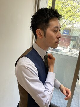 アンプフォーヘア 栄 矢場町(amp for hair.) 大人メンズショート
