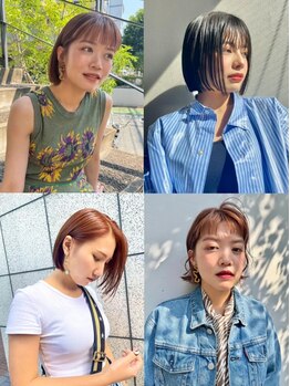 デザート(Des.Art)の写真/ショートカットやミニボブ、レイヤーカット、多彩なスタイルを可能に！実力派Stylistが魅力を引き出します